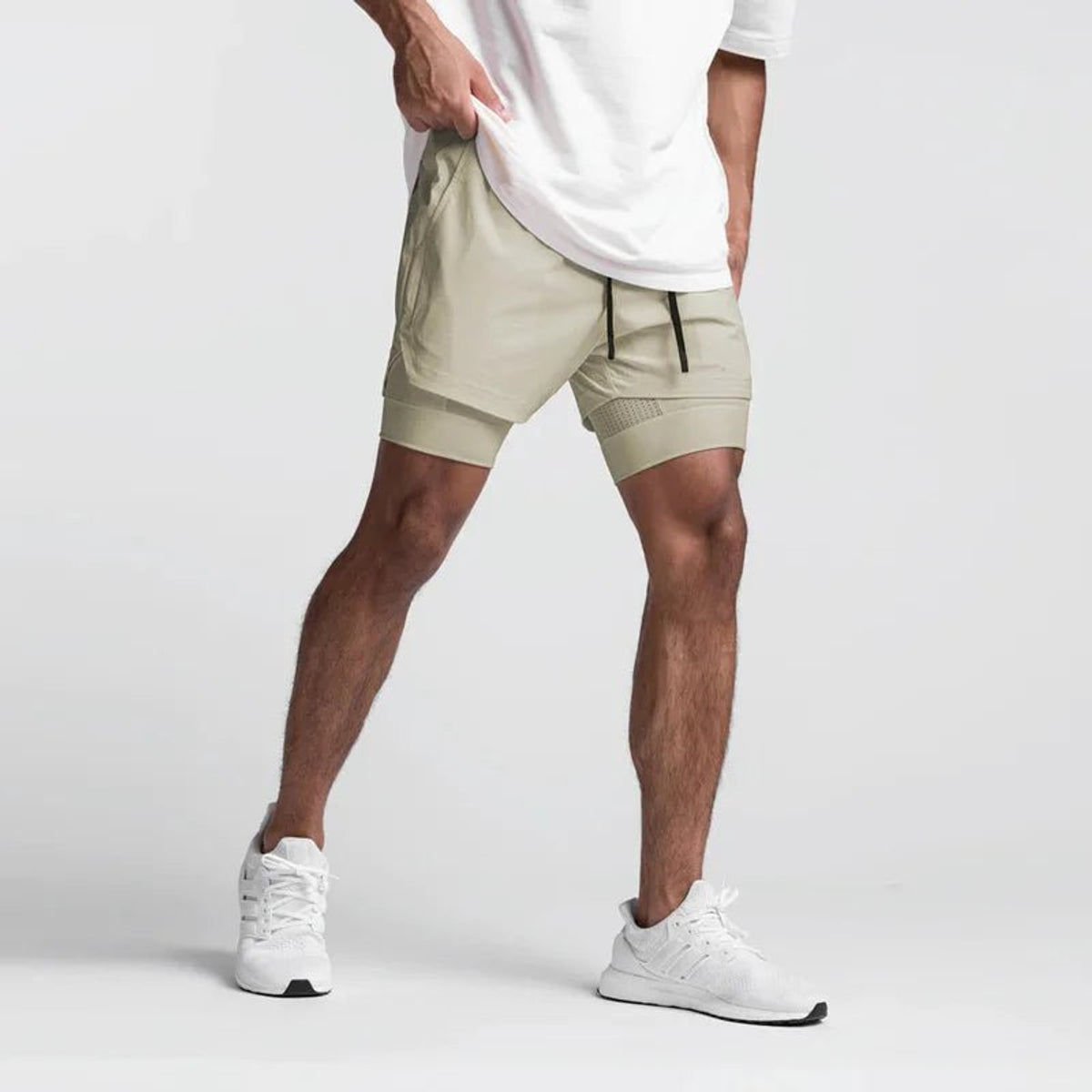 Fitness Shorts Men Lightweight Breathable Performance Workout Shorts 7
