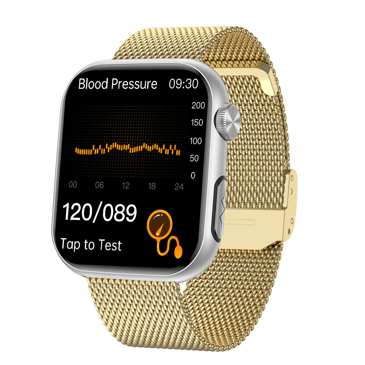 Health Guardian | Smartwatch with Blood Pressure & Glucose Monitoring | Real-Time Health Insights for Wellness 9