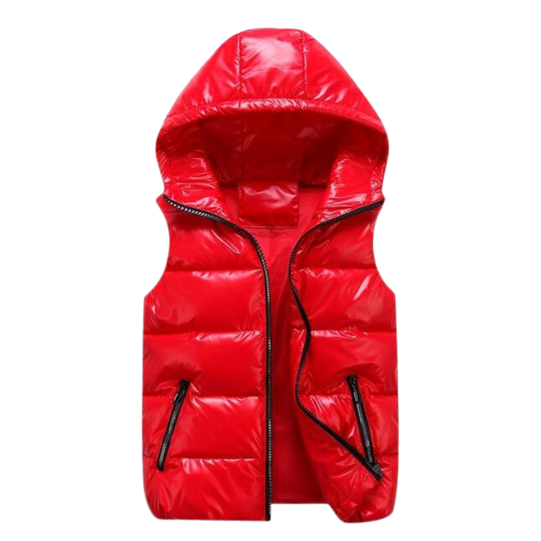 Insulated Hooded Vest Lightweight Casual Comfort for Cool Days 4