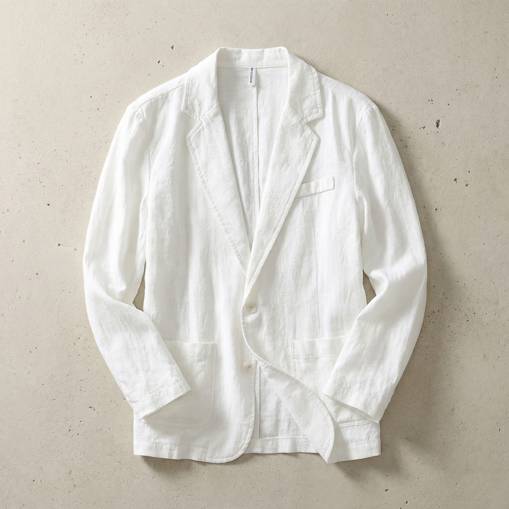 Linen Jacket Casual Tailored Layer for Effortless Style 3