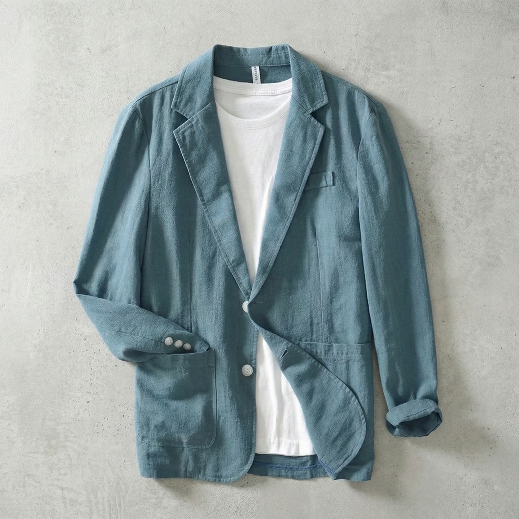 Linen Jacket Casual Tailored Layer for Effortless Style 4