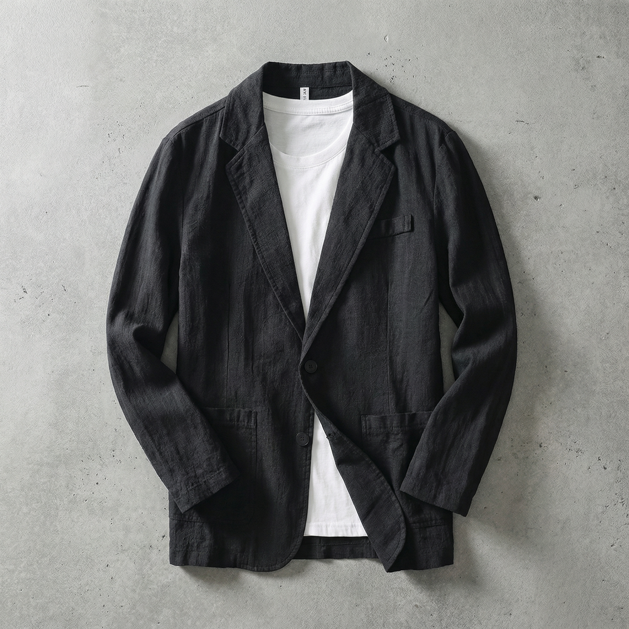 Linen Jacket Casual Tailored Layer for Effortless Style 5