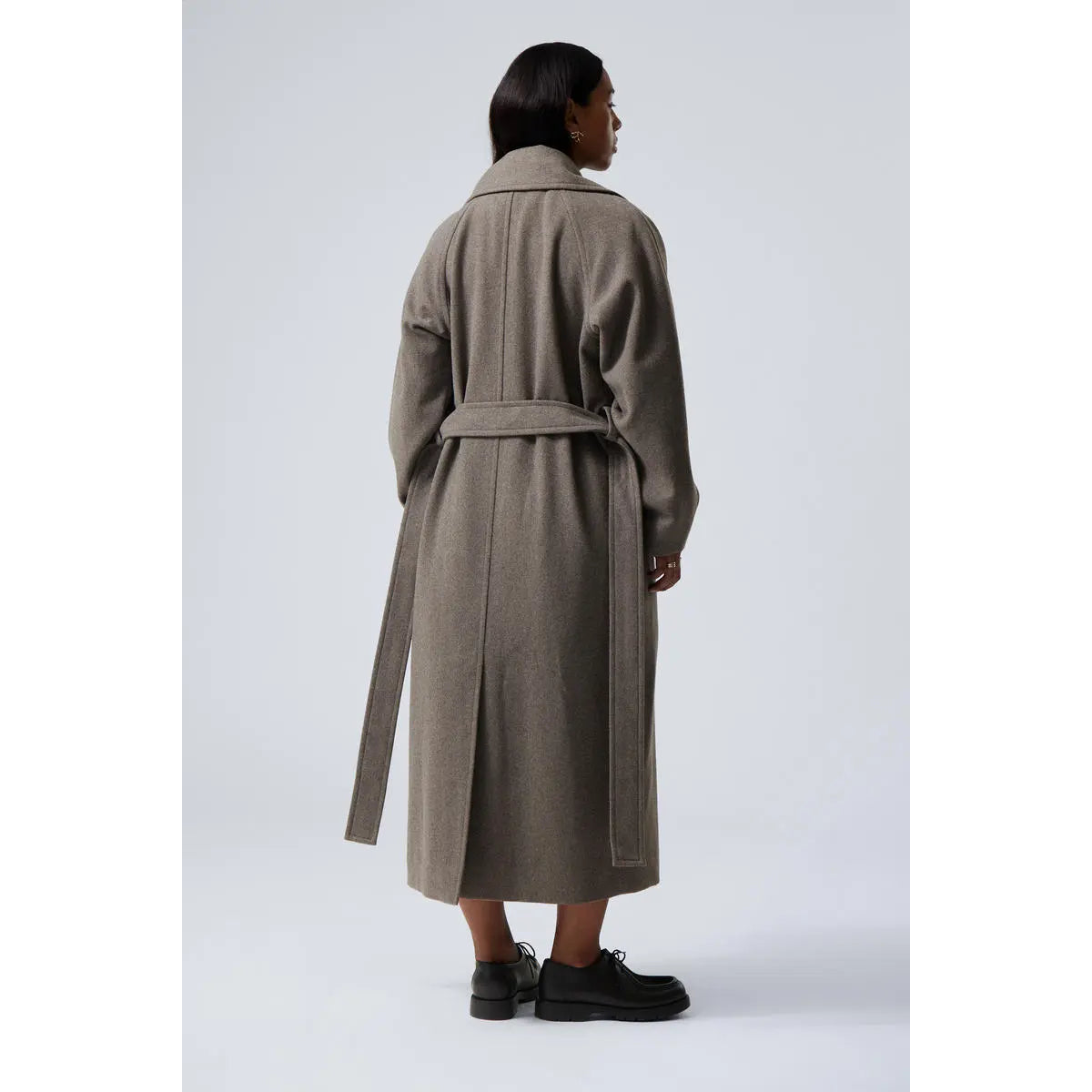 Long Wool Coat Women Oversized Casual Elegance for Cold Days 2