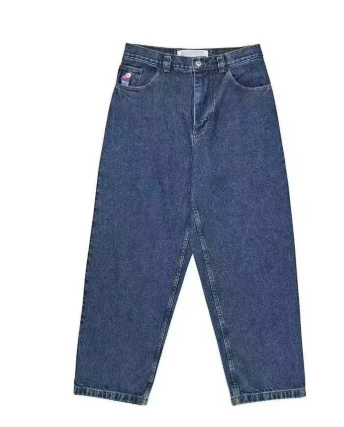 Loose-Fitting Pants Men Relaxed Wide Leg Casual Streetwear Style 2