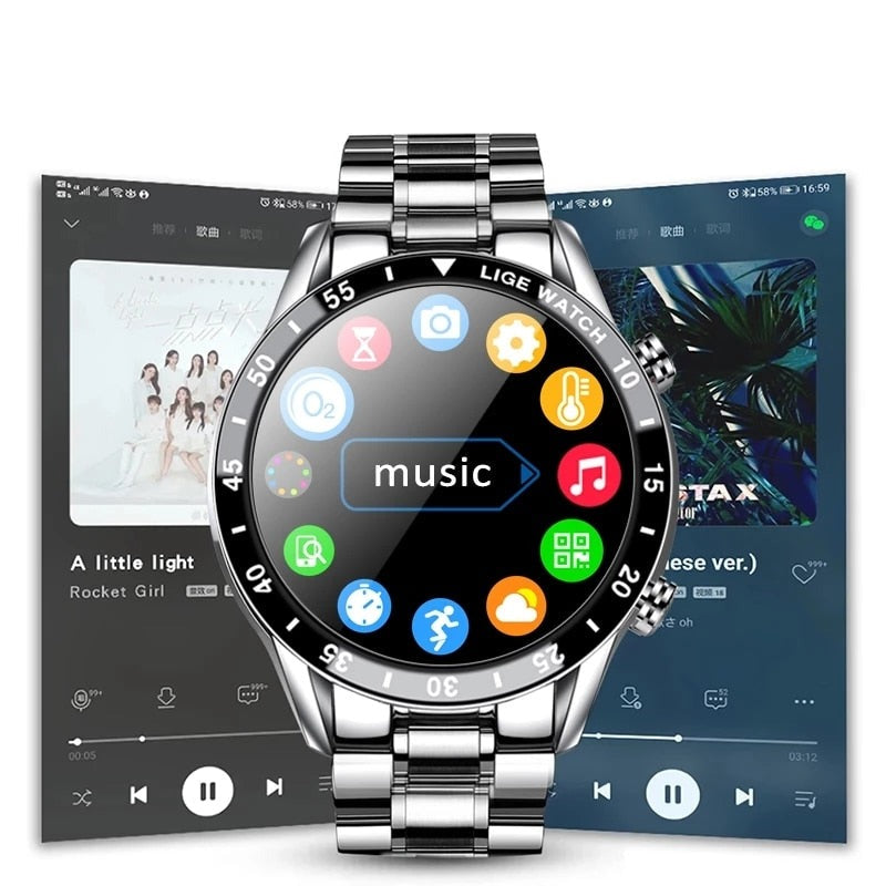 Luxury Smart Watch | 4G Smartwatch with Built-in Keyboard | Sleek Design for Everyday Use 1