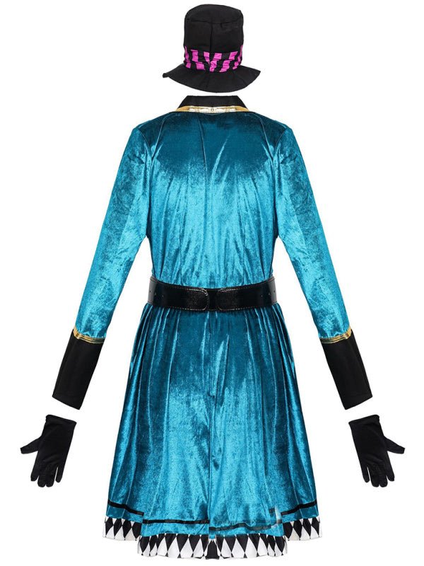 Magical Costume Women Colorful Jacket Oversized Hat Halloween 4