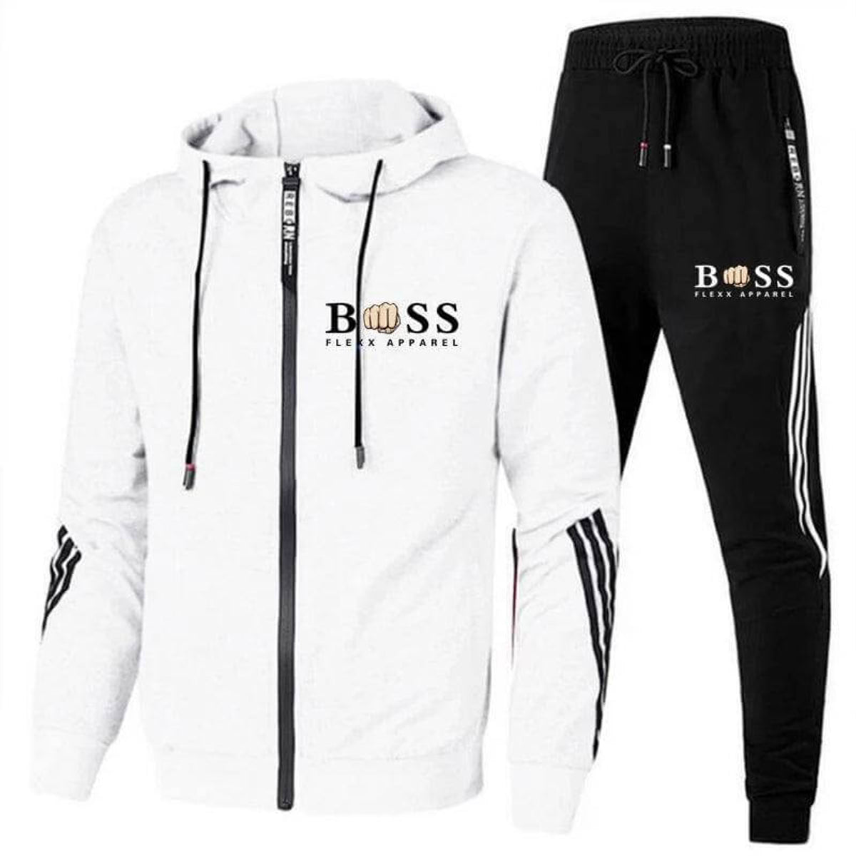 Men's Activewear 2-Piece Sports Suit Set Breathable Gym Clothes for Men 0