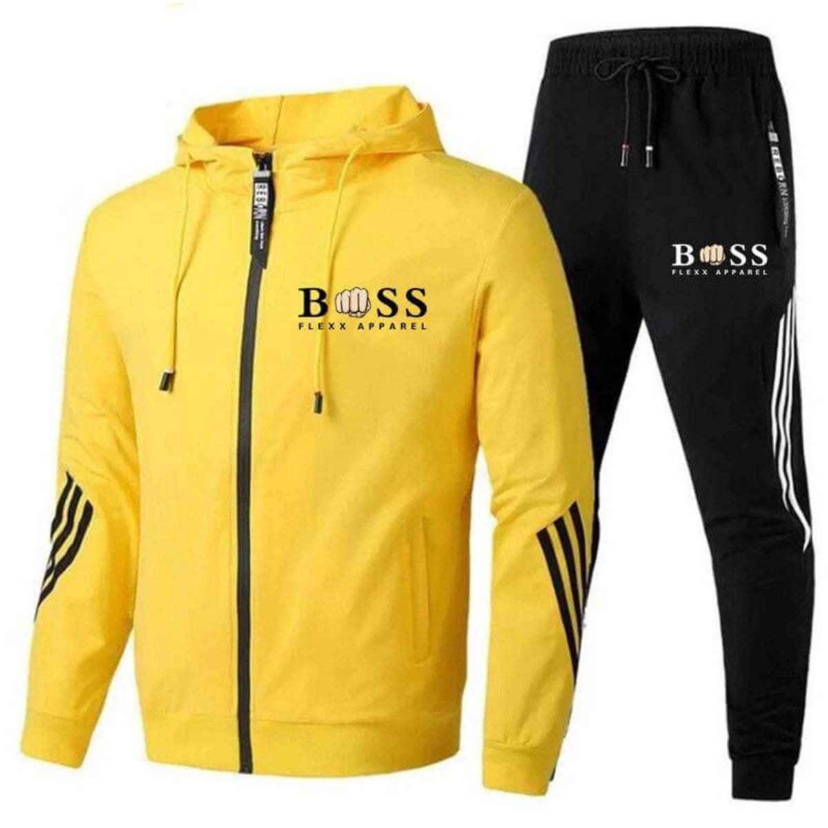 Men's Activewear 2-Piece Sports Suit Set Breathable Gym Clothes for Men 5