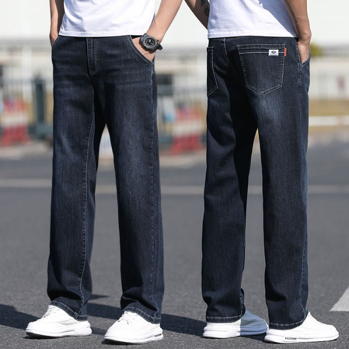 Men's Baggy Jeans Black Casual Streetwear Fit Loose Comfort 1