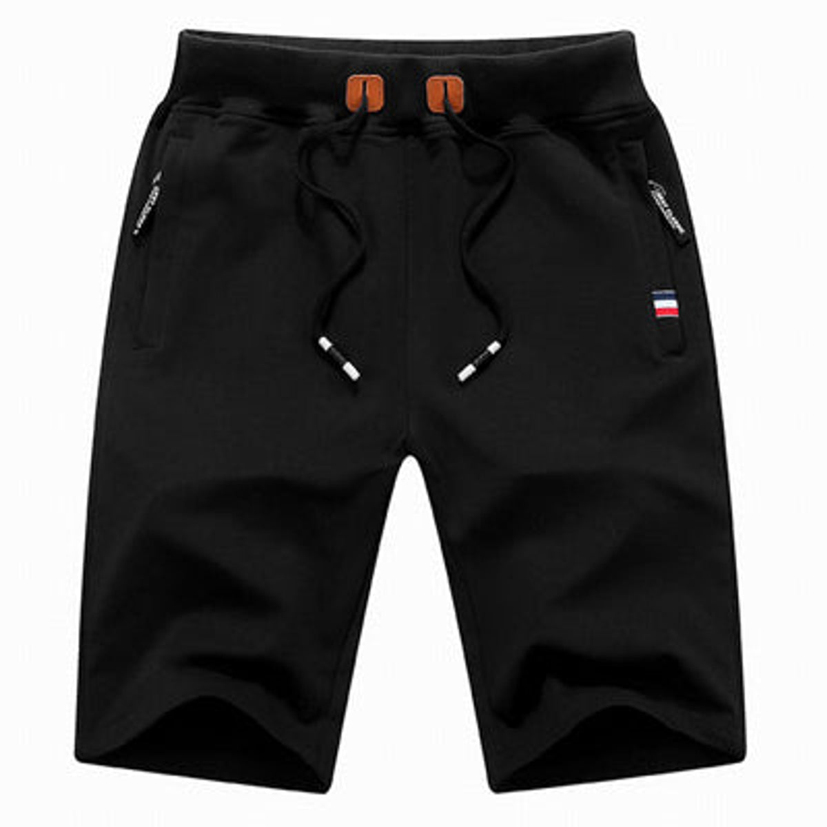 Men's Cargo Shorts Cotton Blend Knee-Length with Zipper Pockets 8