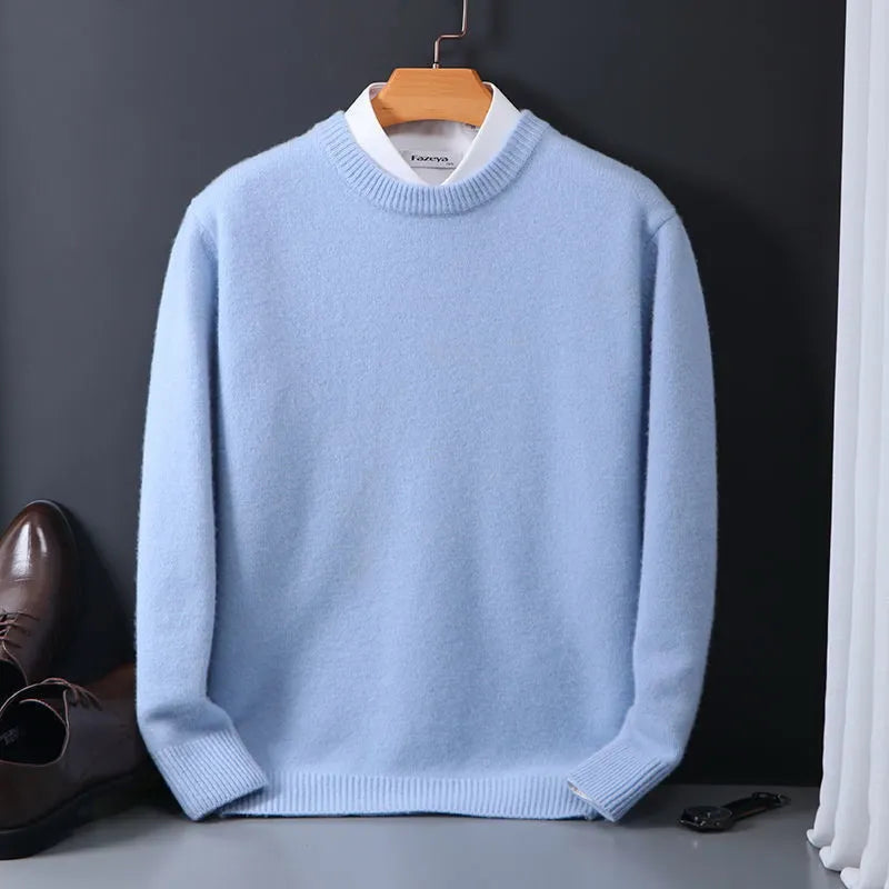 Men's Cashmere Sweater Luxury Comfort Timeless Design Classic Fit 2