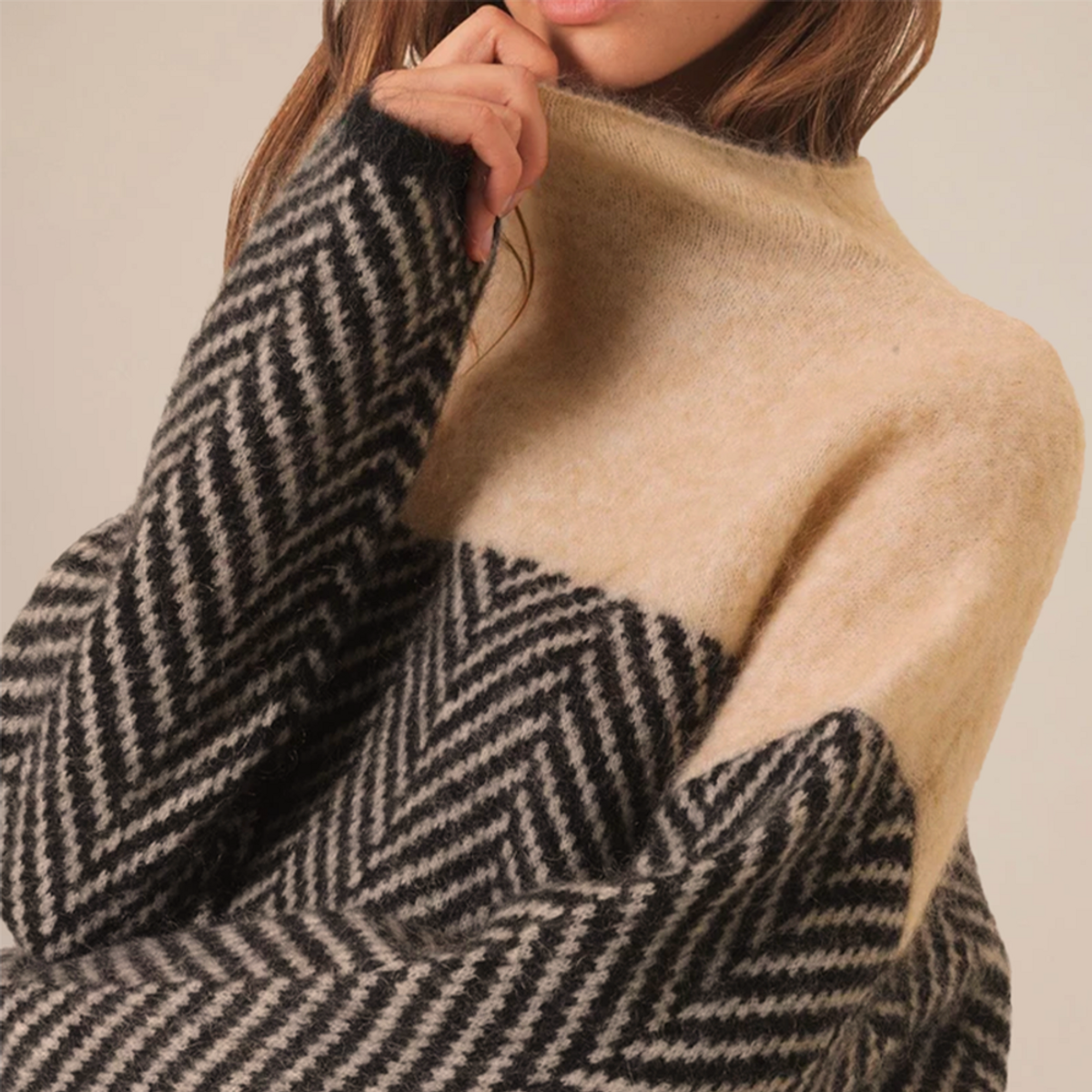 Men's Cashmere Sweater Turtleneck Elegant Comfort Luxury Fashion 2