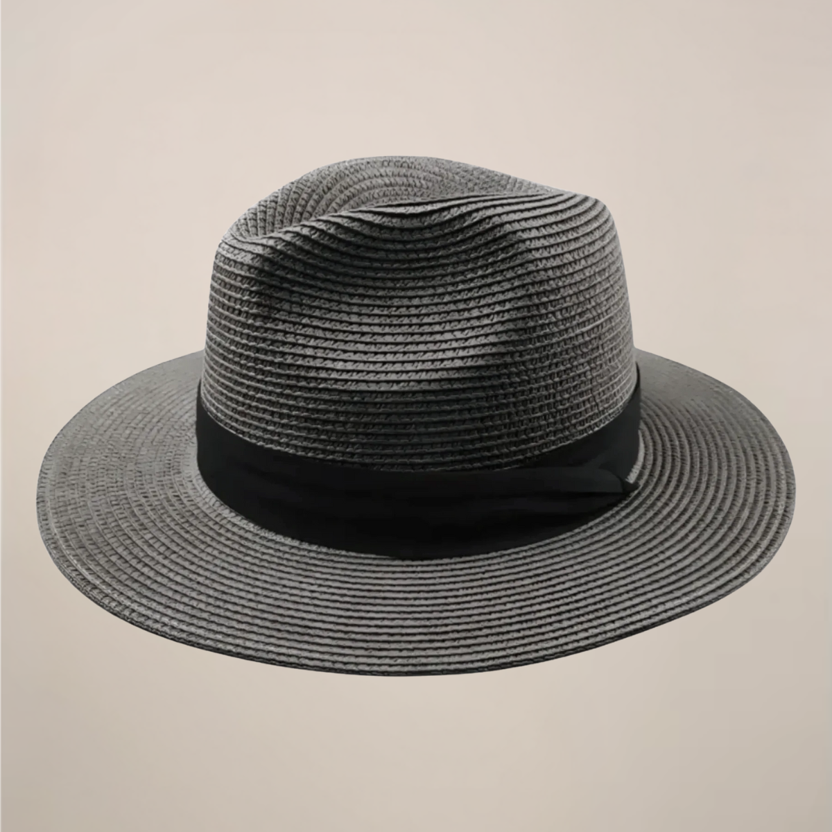 Men's Handmade Panama Hat Wide Brim Sun Hat for Summer Style 2