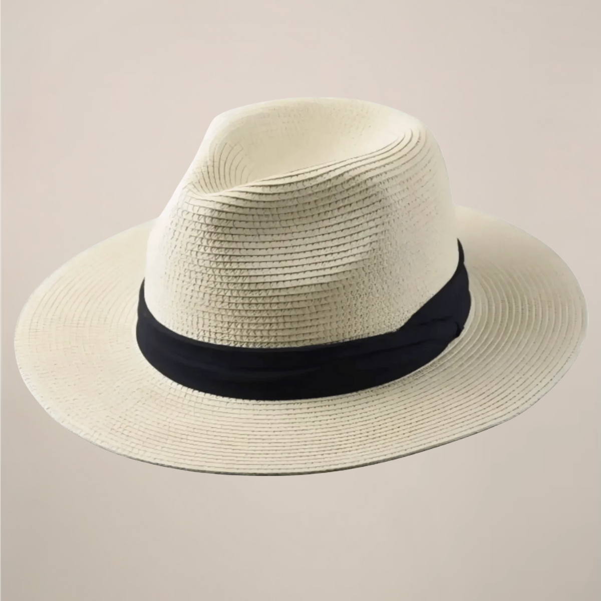 Men's Handmade Panama Hat Wide Brim Sun Hat for Summer Style 5