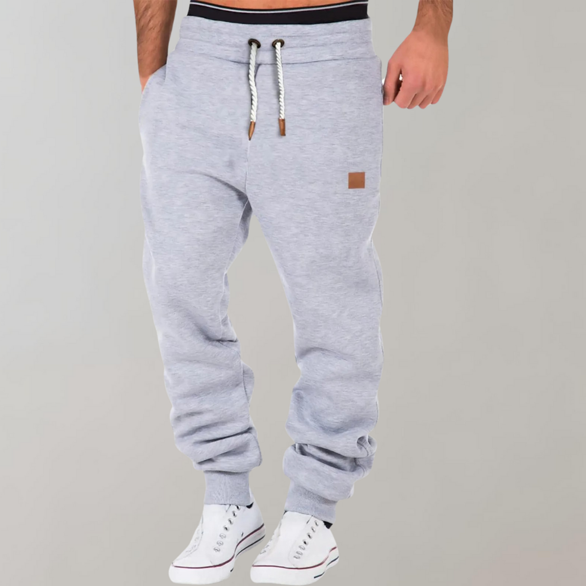 Men's Joggers Comfortable Slim Fit Casual Pants for Sports and Leisure 4