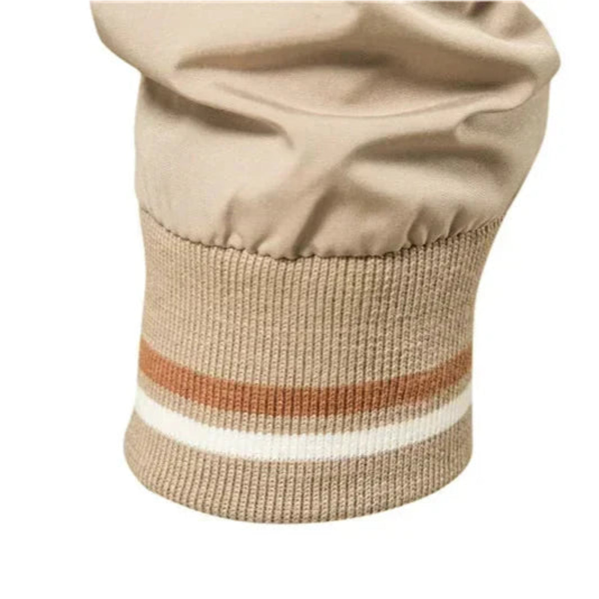 Men's Lightweight Bomber Jacket Zip-Up with Ribbed Trim Casual Style 7