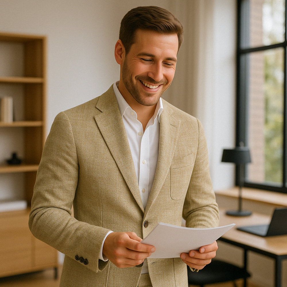 Men's Linen Suit Lightweight Stylish Autumn Fashion Casual Formal 6