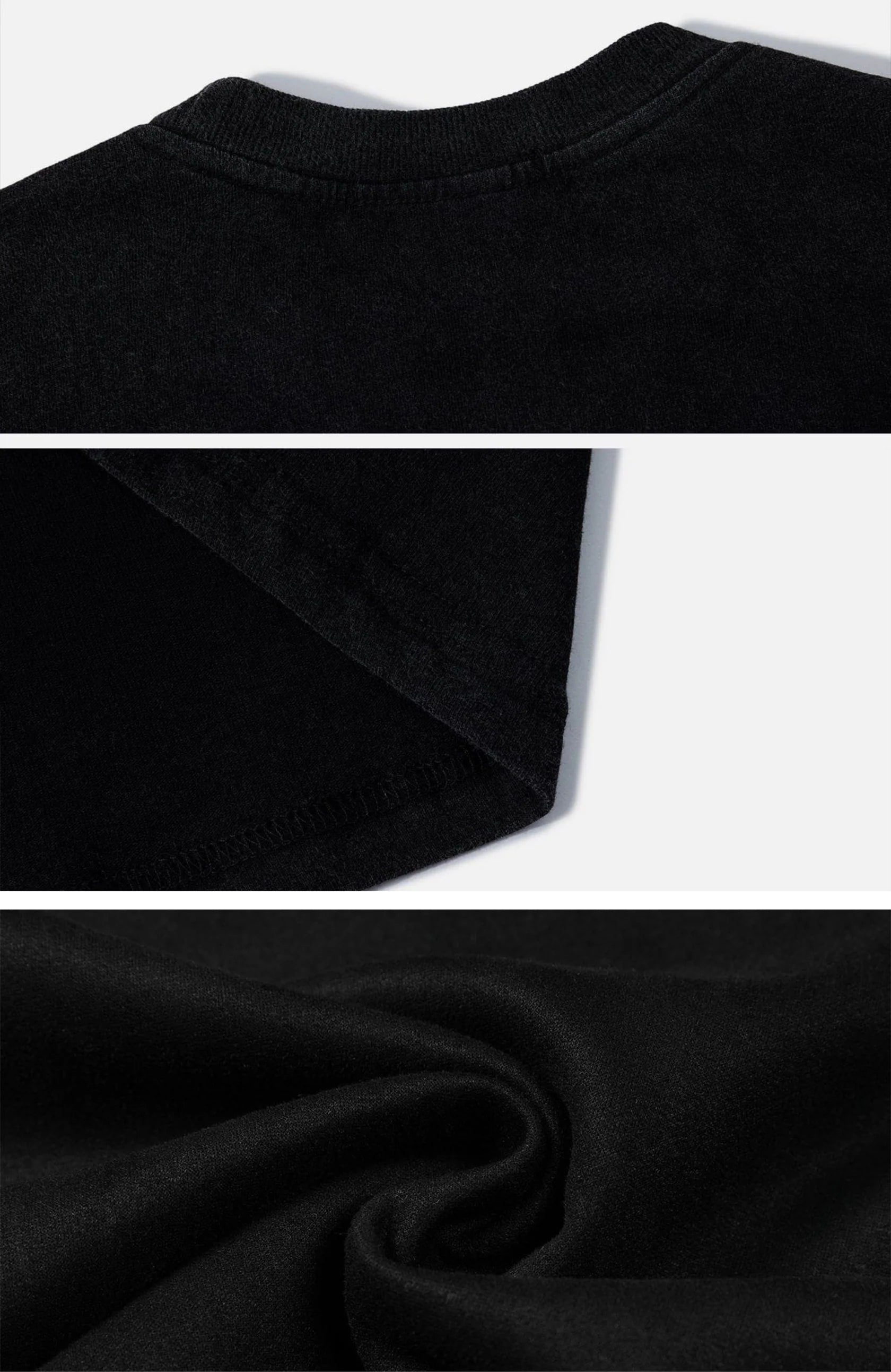 Men's Oversized T-Shirt - Drop Shoulder Design in Soft Cotton, Minimalist Style 4