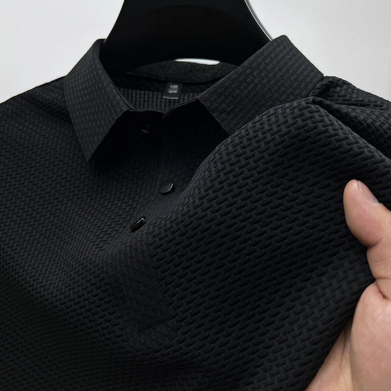 Men's Polo Shirt Short-Sleeved Casual Sophistication Modern Fit 1