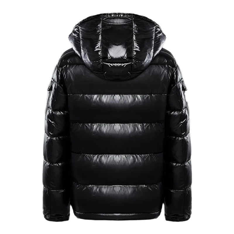 Men's Puffer Jacket Lightweight Stylish Winter Coat Warm Insulated 1