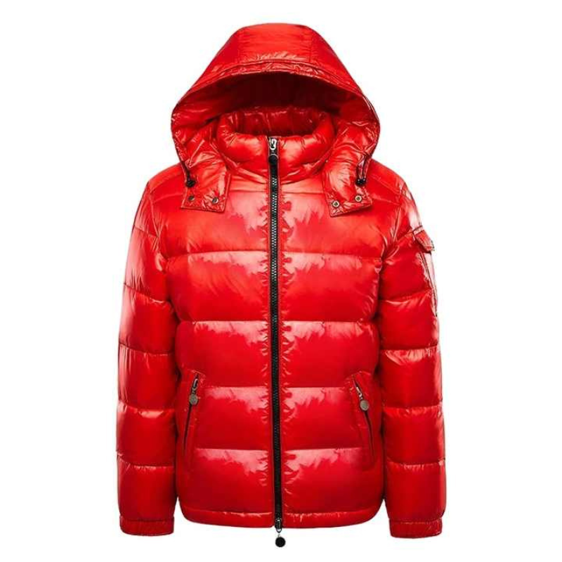 Men's Puffer Jacket Lightweight Stylish Winter Coat Warm Insulated 4
