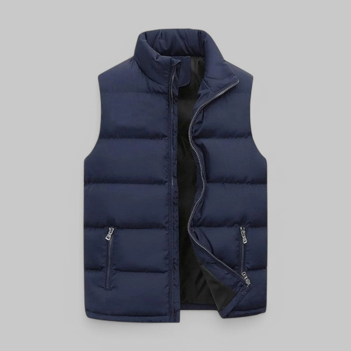 Men's Puffer Vest Lightweight Quilted Gilet for Versatile Warmth 3