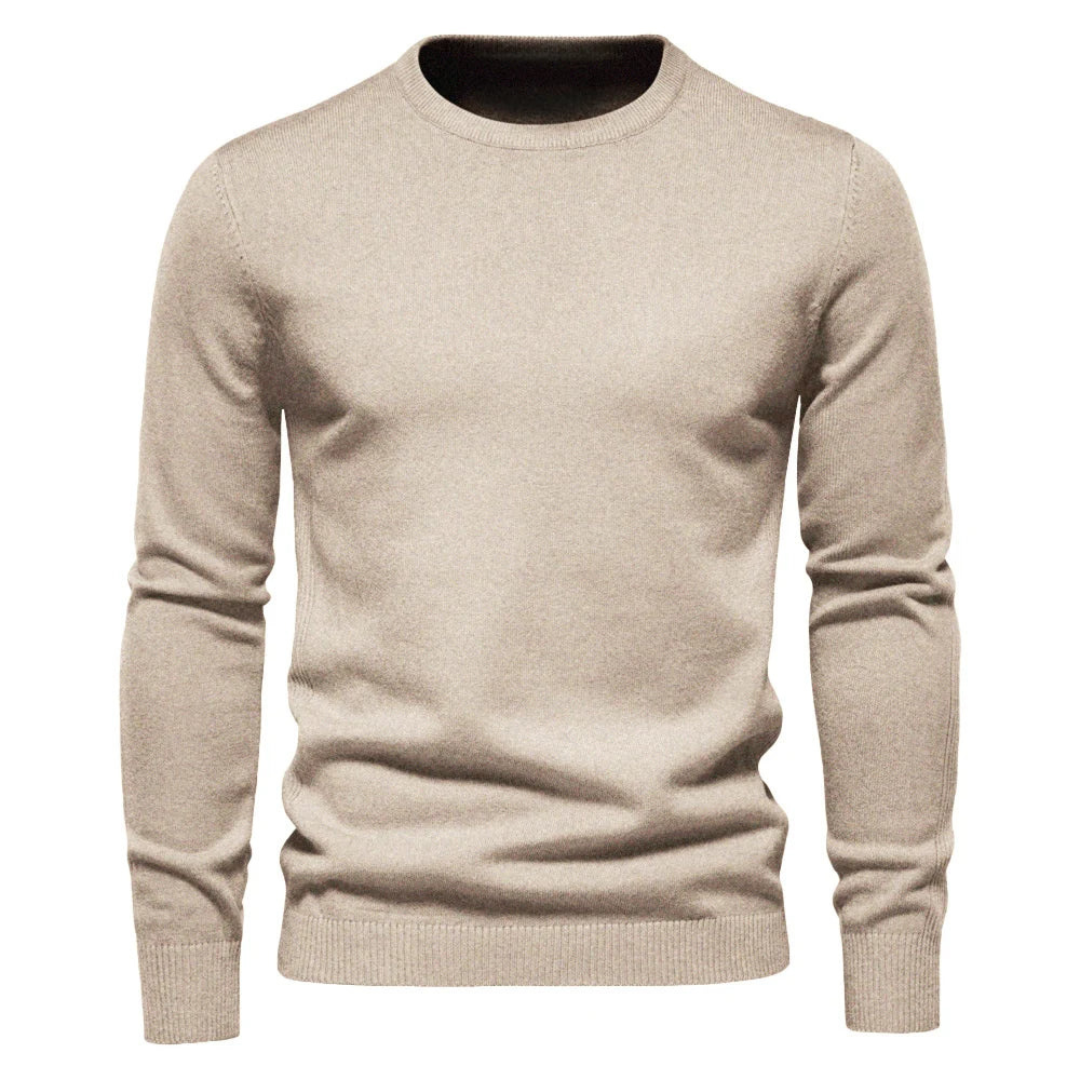 Men's Sweater Elegant Timeless Design Comfortable Fit Soft Breathable Fabric 1