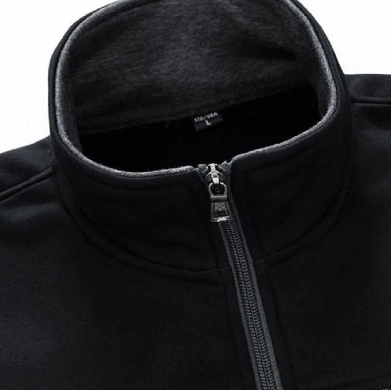 Men's Tracksuit Two Piece Set Zip Jacket Geometric Design Casual Style 5