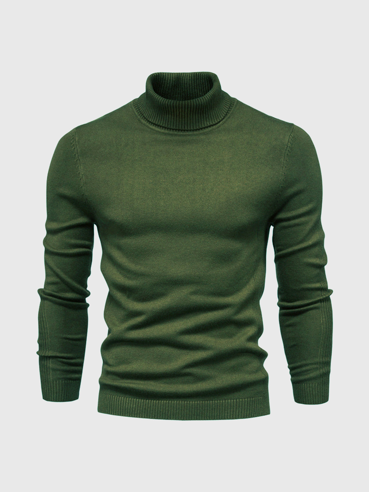 Men's Turtleneck Sweater Soft Cotton Casual Elegant Design 15