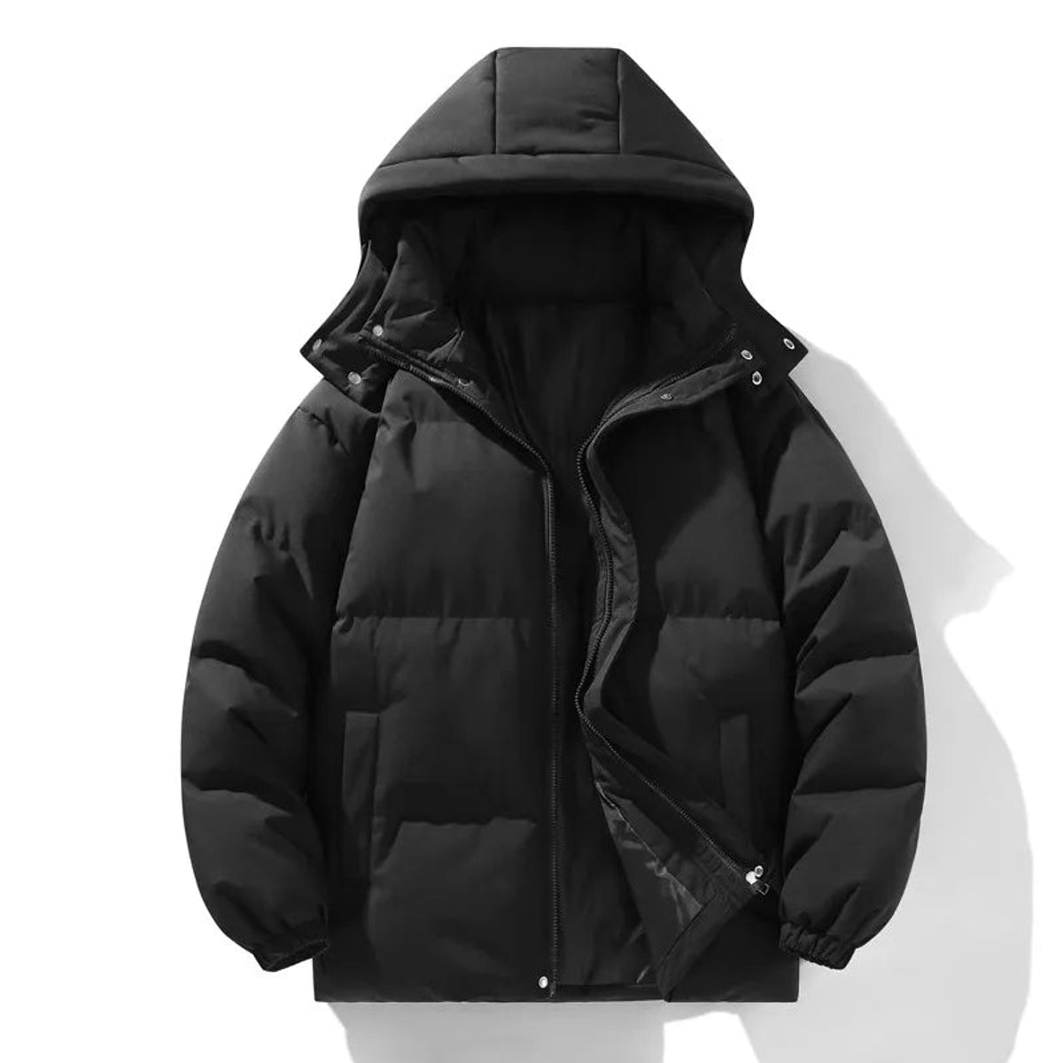 Men's Winter Coat Elegant Parka Casual Loose Fit Windproof Design 7