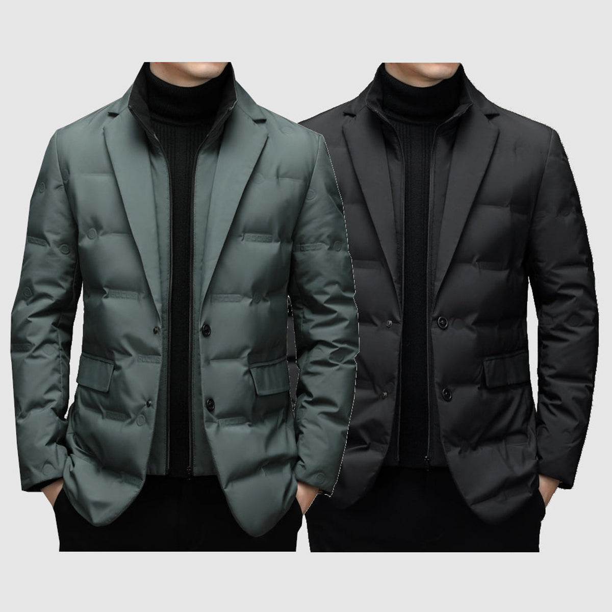 Men's Winter Parka Jacket Stylish Tailored Fit Warmth Elegance 2
