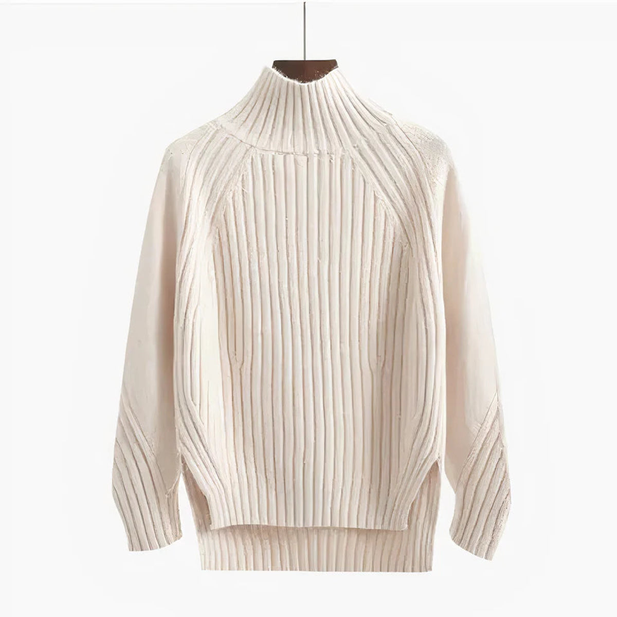 Merino Wool Turtleneck Sweater Women Cozy Warm Essential for Cold Weather 3