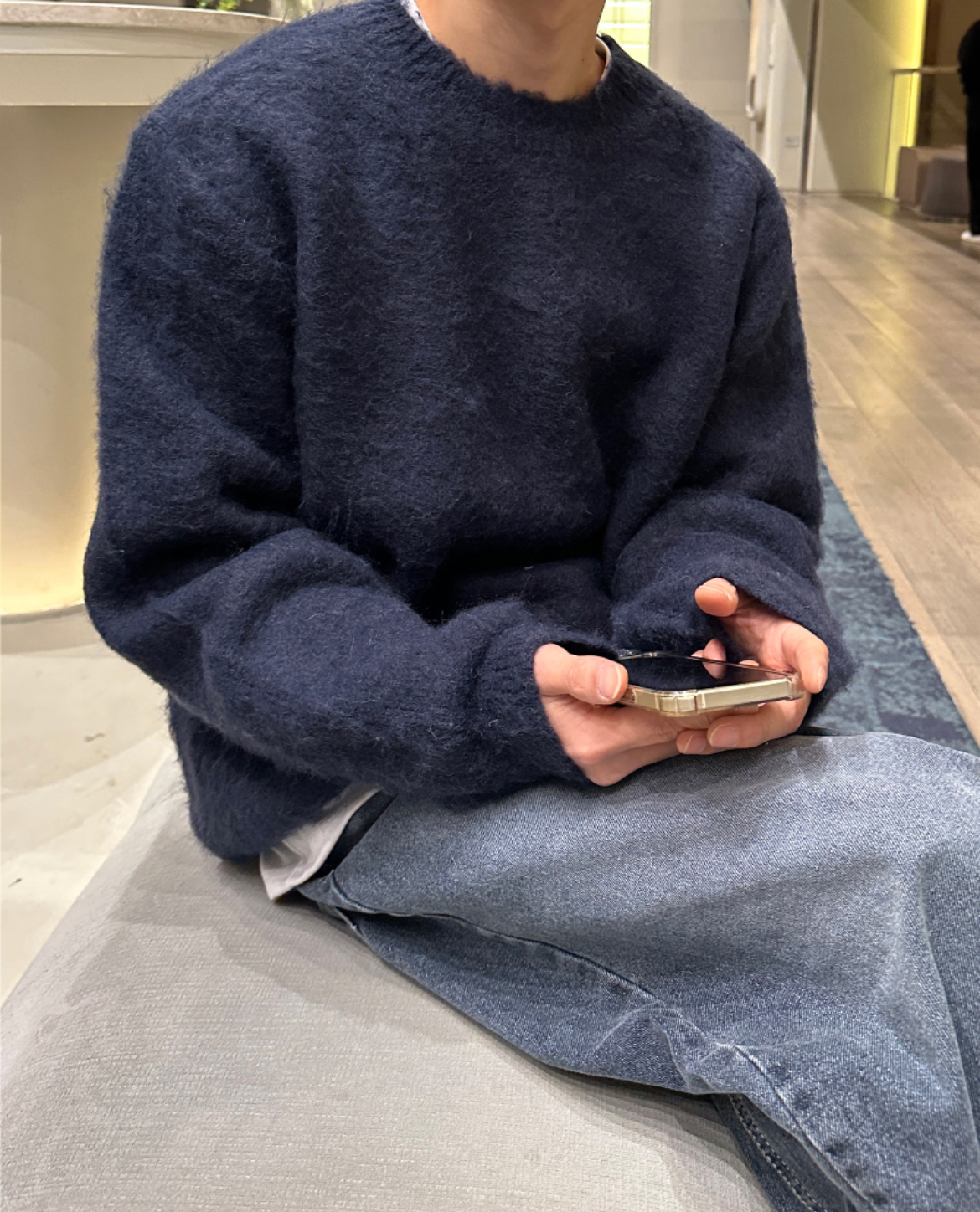 Milano Knit Wool Sweater Cozy Textured Design for Winter Evenings 4