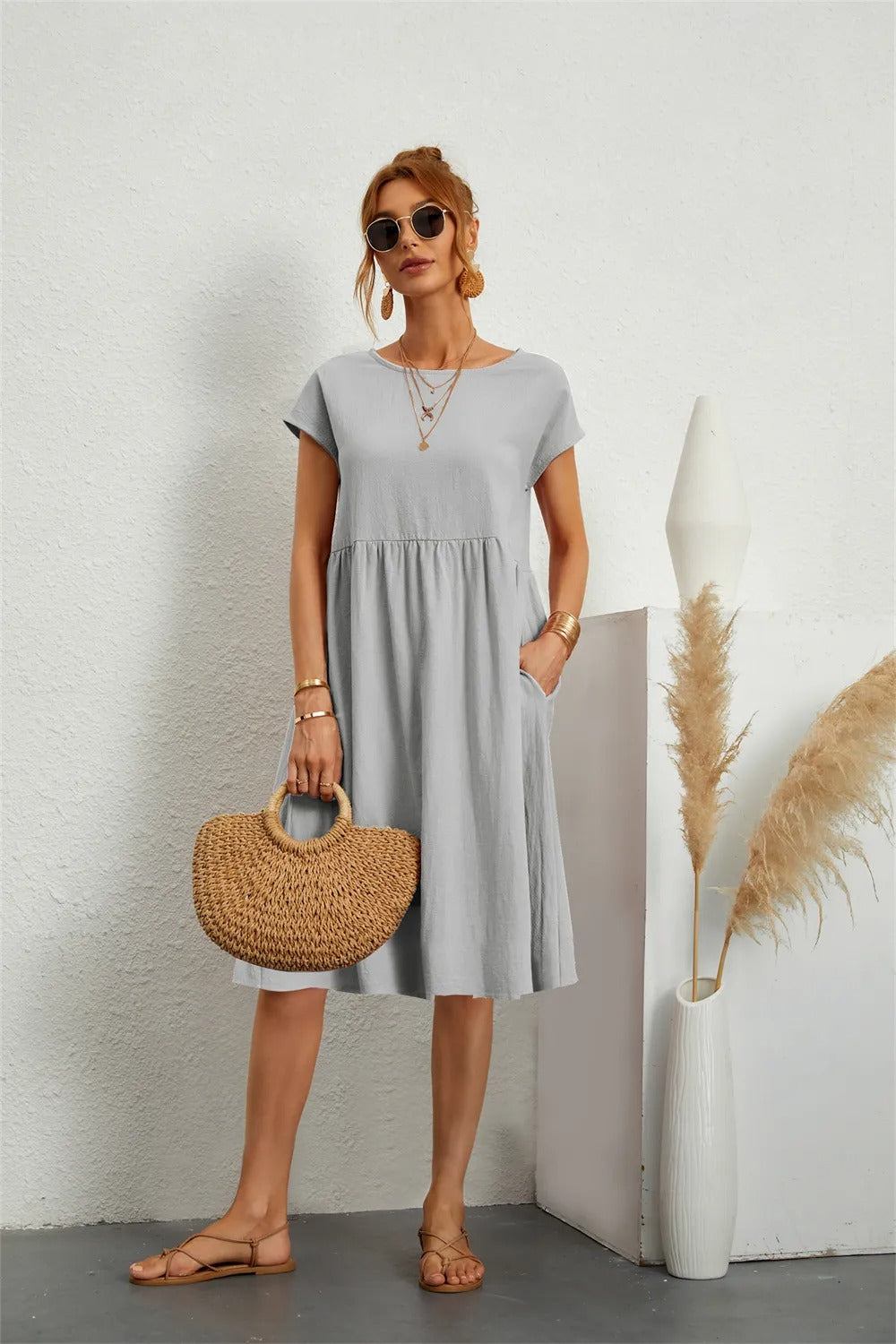 Modern Dress Women Timeless Elegance Versatile Style Formal Dresses 12
