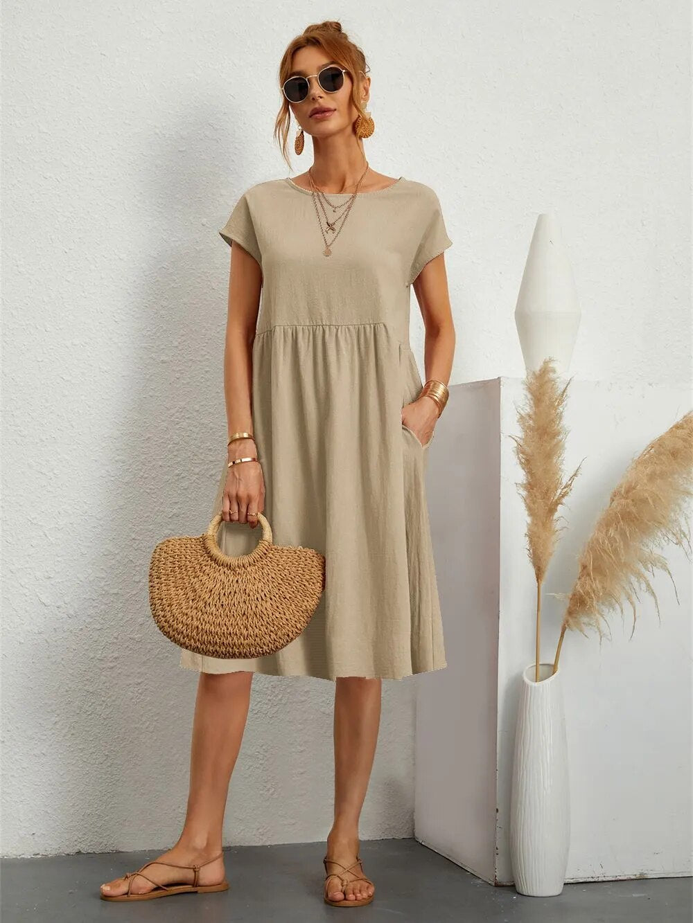 Modern Dress Women Timeless Elegance Versatile Style Formal Dresses 4