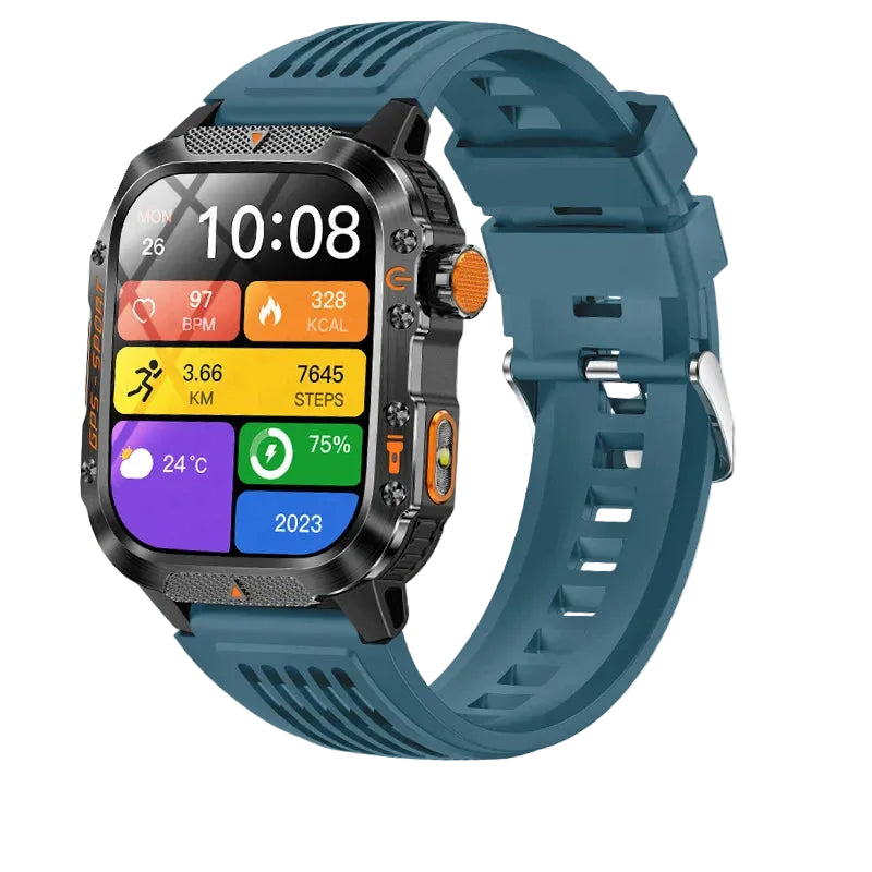 NovaForce X2 Pro | GPS Smartwatch with 100+ Sports Modes | Rugged Design for Outdoor Adventures 11