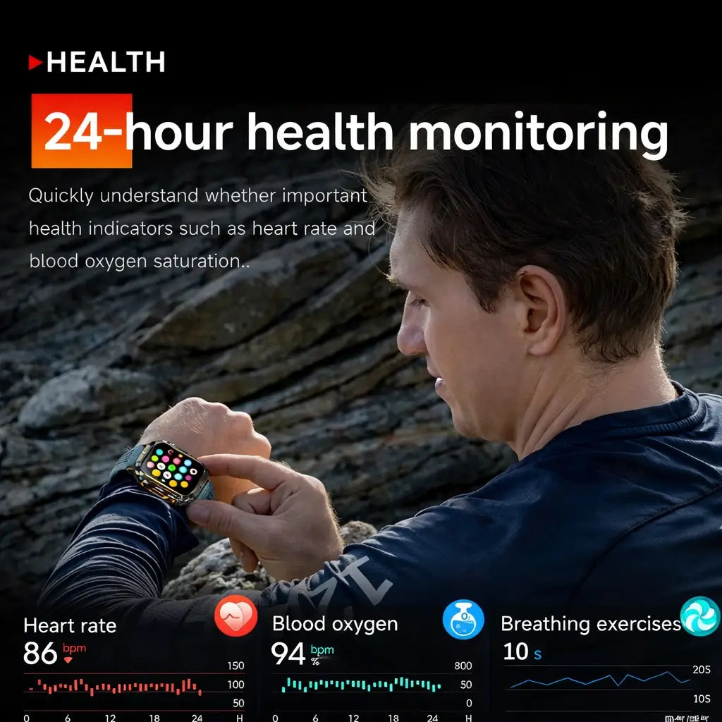 NovaForce X2 Pro | GPS Smartwatch with 100+ Sports Modes | Rugged Design for Outdoor Adventures 4