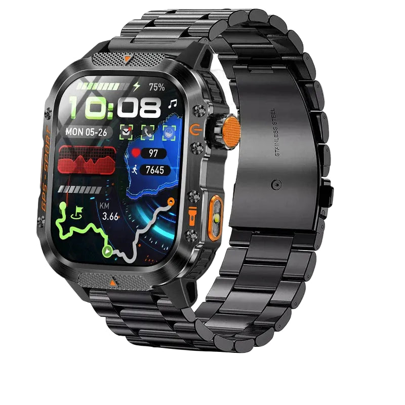NovaForce X2 Pro | GPS Smartwatch with 100+ Sports Modes | Rugged Design for Outdoor Adventures 7