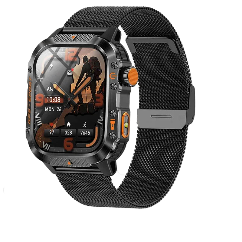 NovaForce X2 Pro | GPS Smartwatch with 100+ Sports Modes | Rugged Design for Outdoor Adventures 8