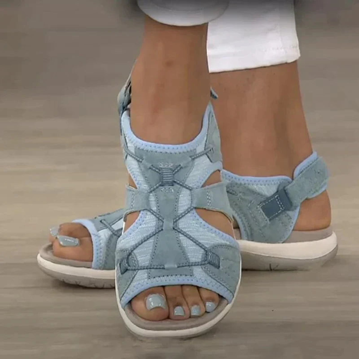 Open Toe Sandals Women Comfortable Casual Summer Footwear Stylish 0