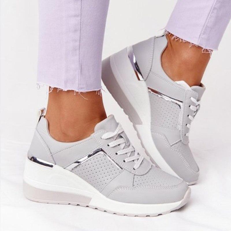 Orthopedic Sneakers Women Slip-On Comfortable Stylish Support Footwear 2