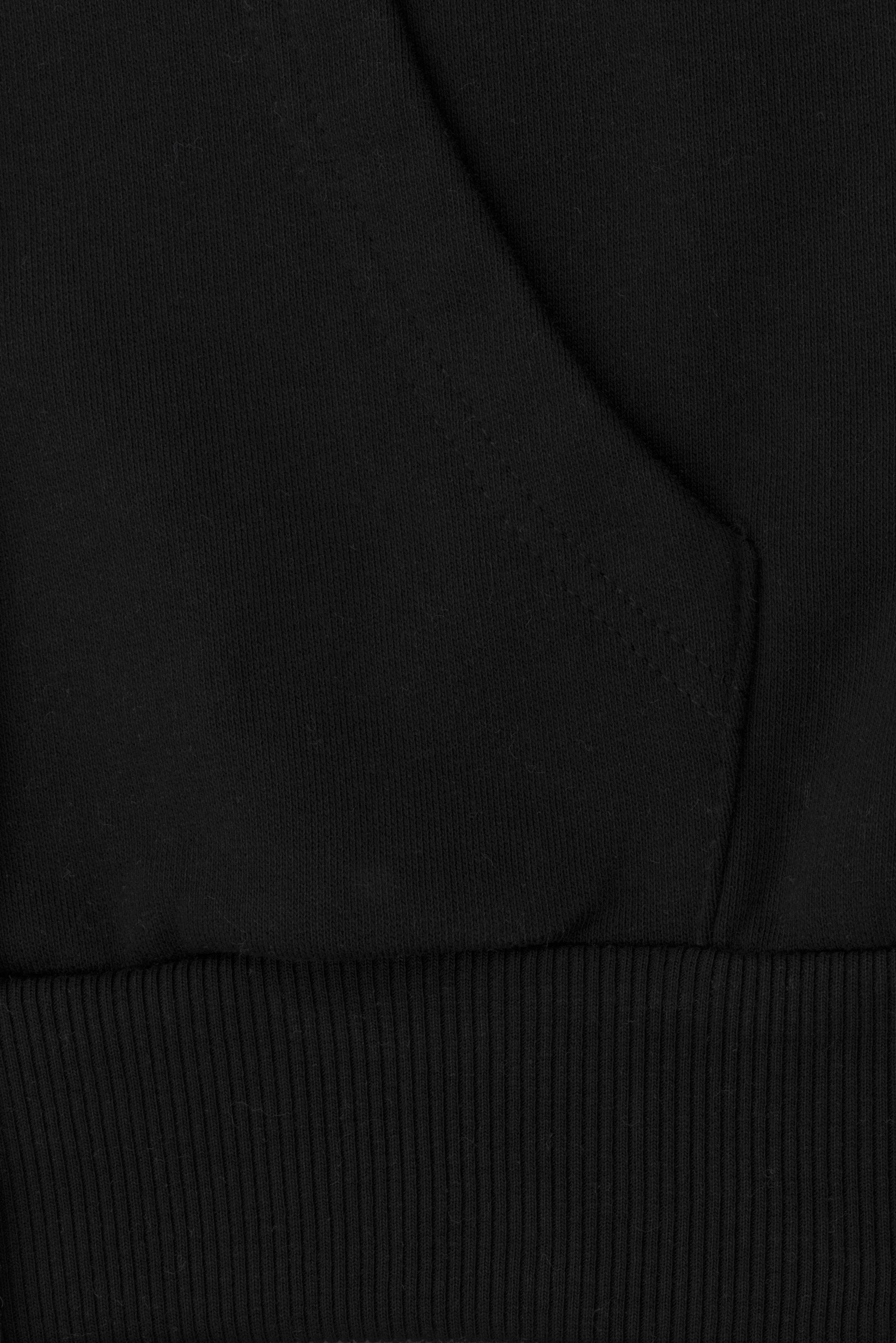 Oversized Black Hoodie for Men - Soft Heavyweight Cotton, Cozy Fit, Streetwear 6