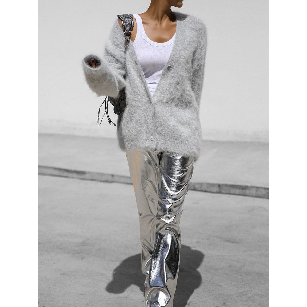 Oversized Cardigan Women Faux Cashmere Cozy Style Casual Chic 7