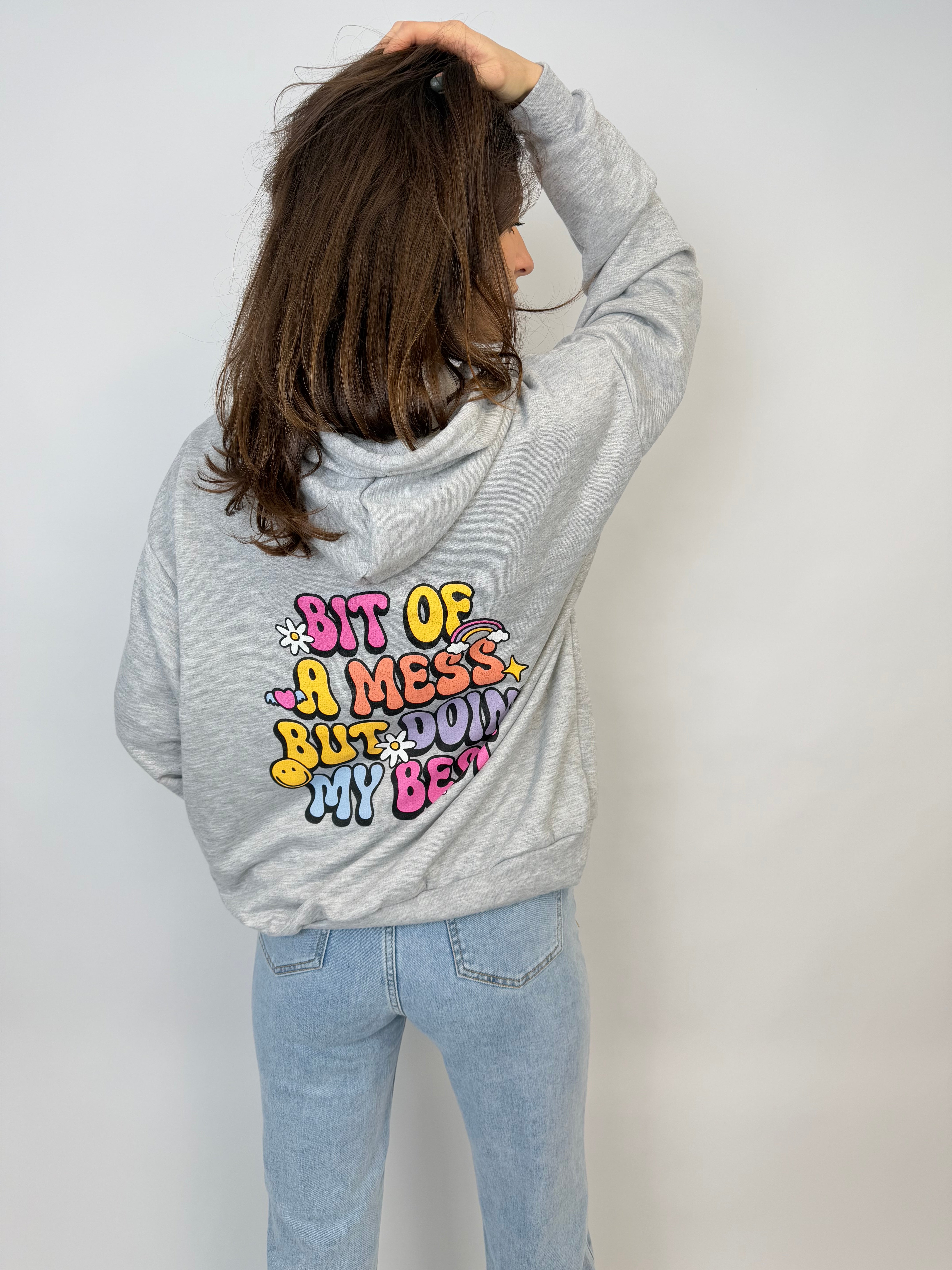 Oversized Hoodie Women - Soft Heavyweight Cotton, Relaxed Fit, Minimalist Streetwear 0