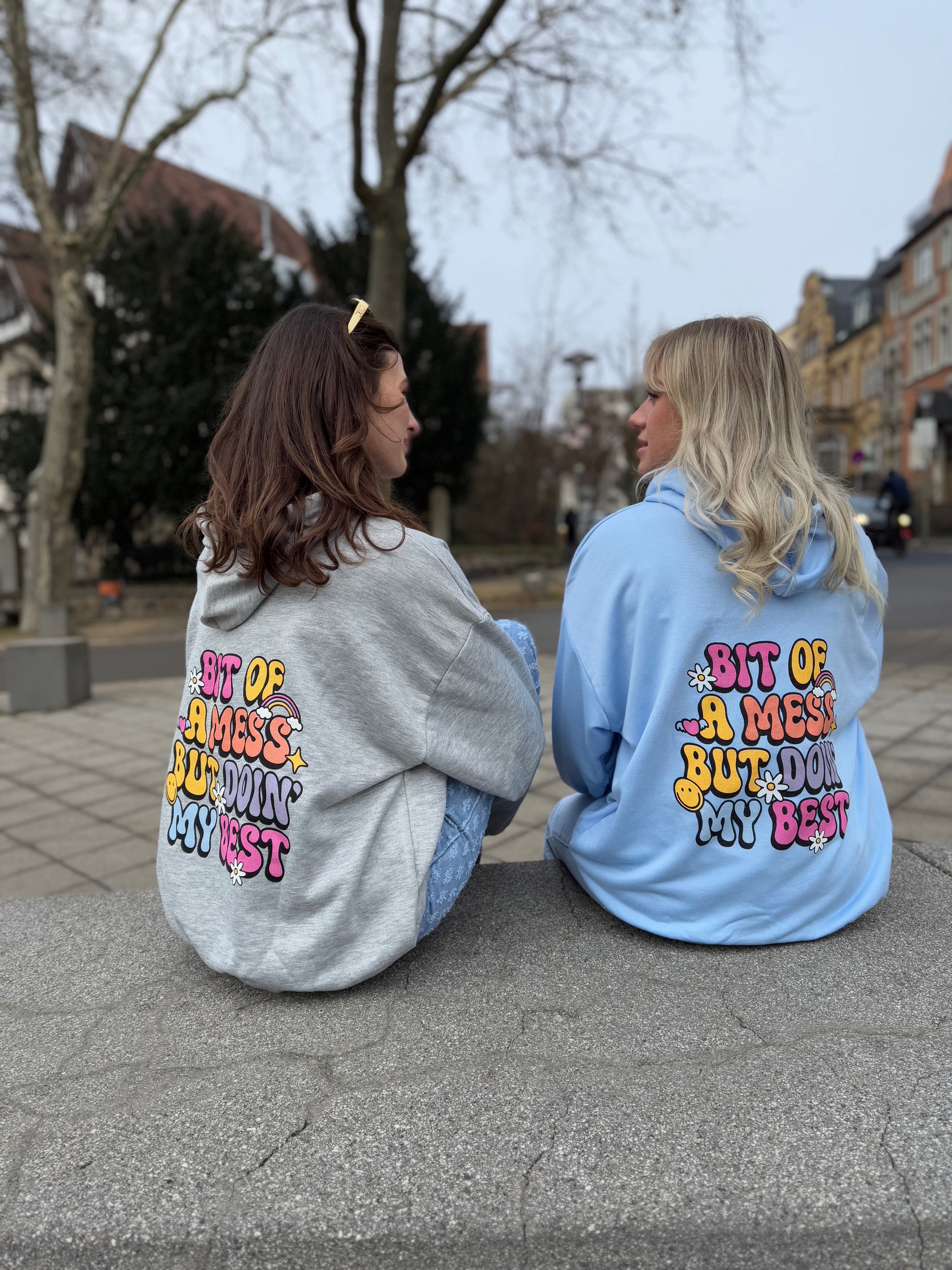 Oversized Hoodie Women - Soft Heavyweight Cotton, Relaxed Fit, Minimalist Streetwear 2