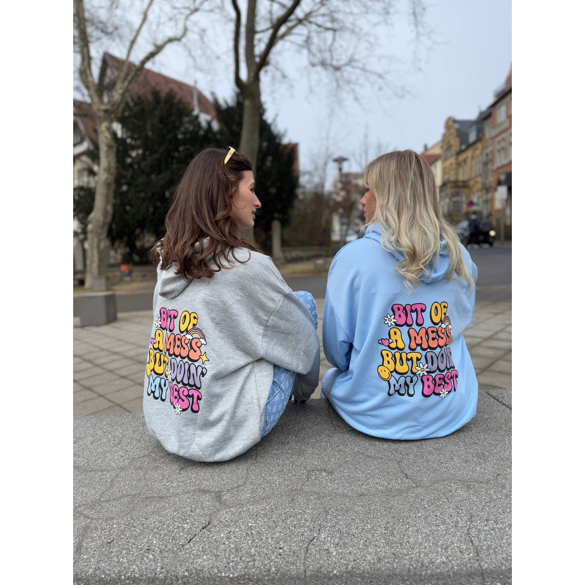 Oversized Hoodie Women - Soft Heavyweight Cotton, Relaxed Fit, Minimalist Streetwear 3