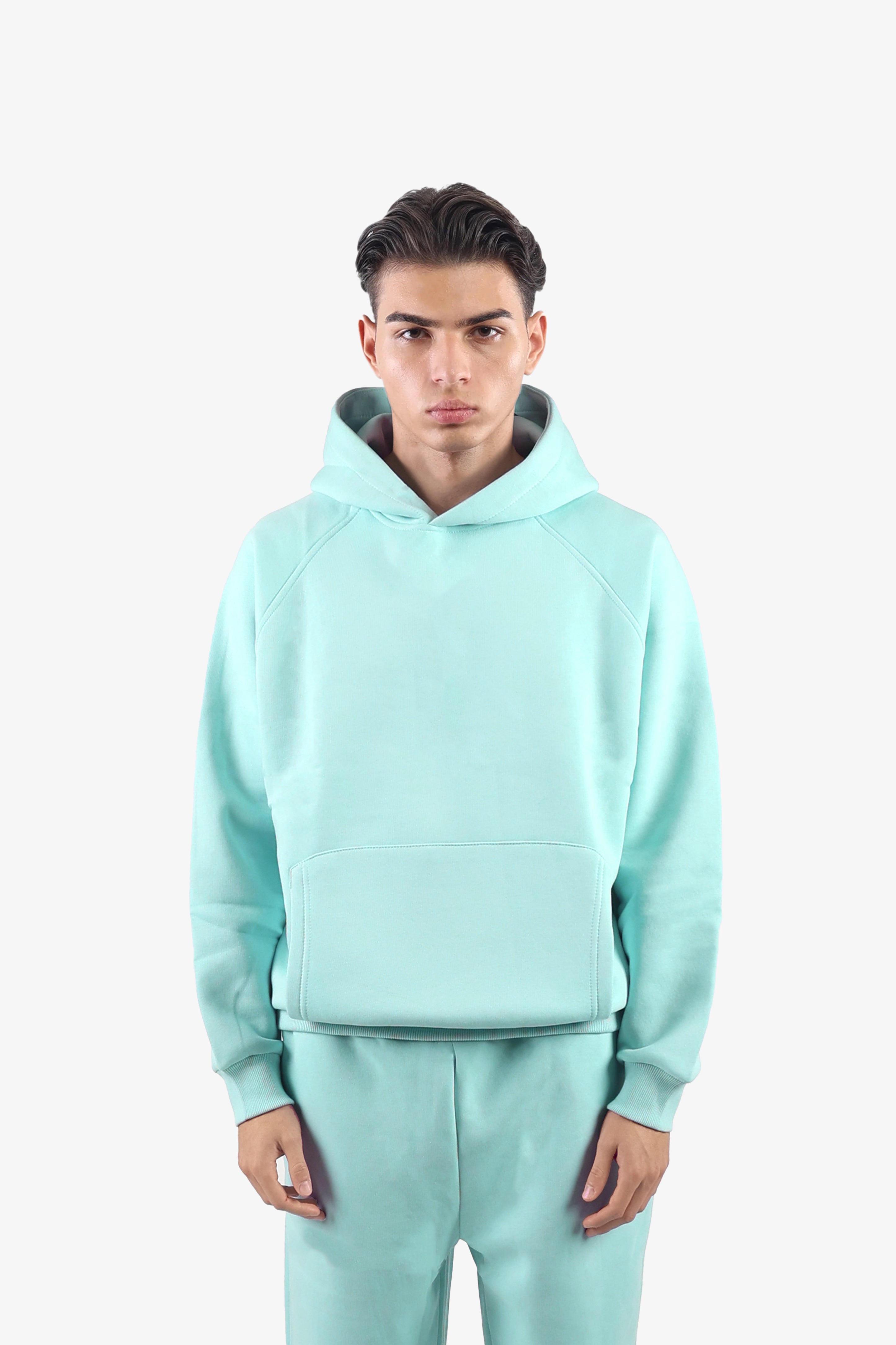 Oversized Hoodie for Men - Soft Cotton, Relaxed Fit, Black or Grey Sweatshirt 0