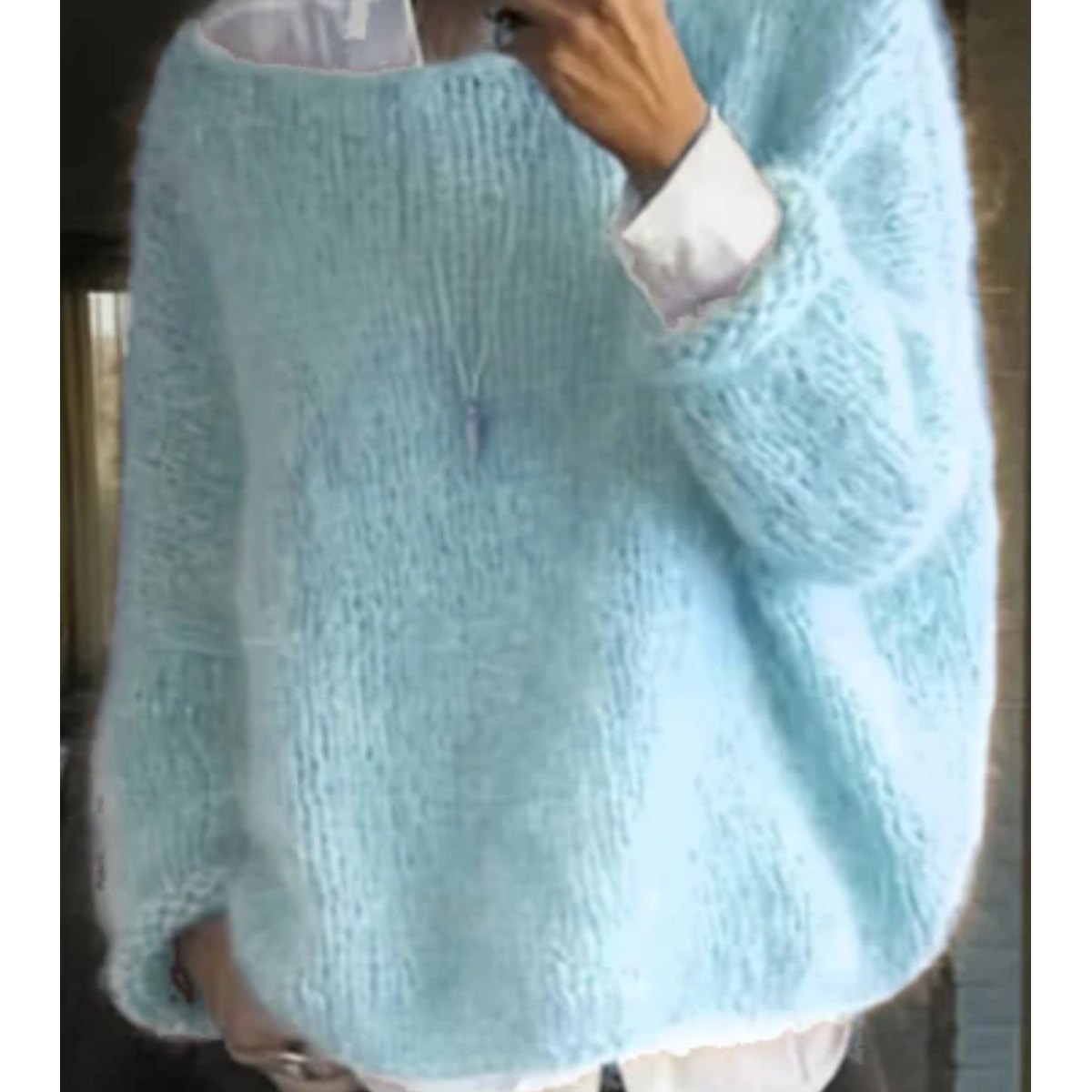 Oversized Sweater Women Soft Cozy Knitted Winter Fashion 4