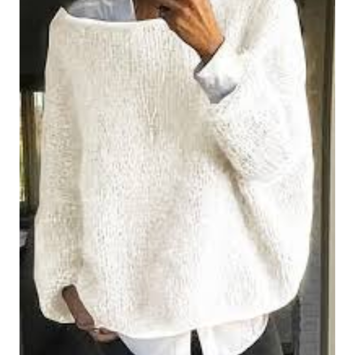 Oversized Sweater Women Soft Cozy Knitted Winter Fashion 9