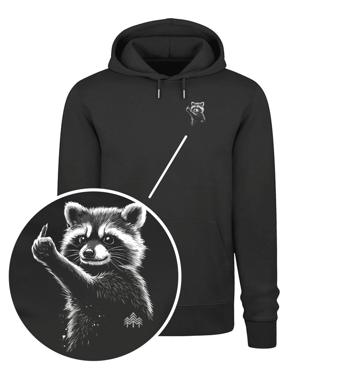 Oversized Unisex Hoodie - Soft Heavyweight Cotton, Minimalist Streetwear, Black or Grey 0